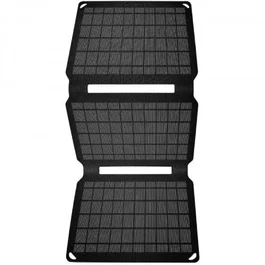 Muvit MCSCH0002 Panel Solar Portátil 15W, USB, Carga Rápida y Eficiente, Diseño Plegable y Ligero, Resistente al Polvo y Agua